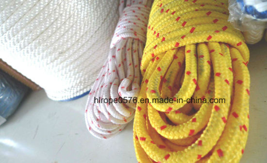 Højkvalitets polyester flettet reb marine reb