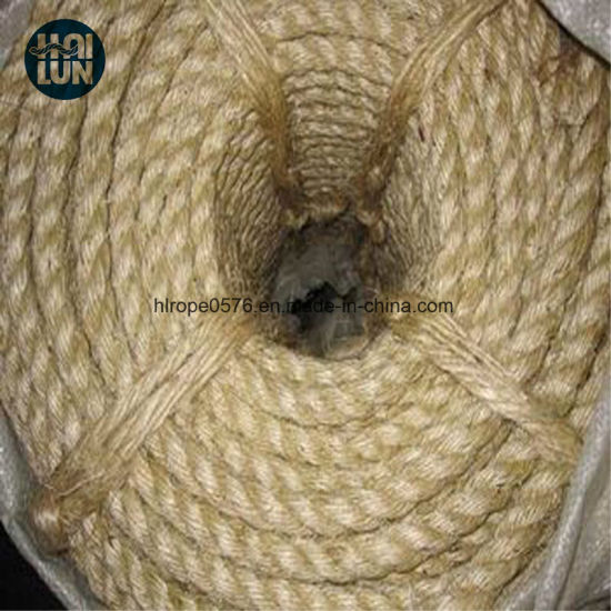 Tilpasset Kina Factory Direct Supply Twist Sisal Rope til Marine