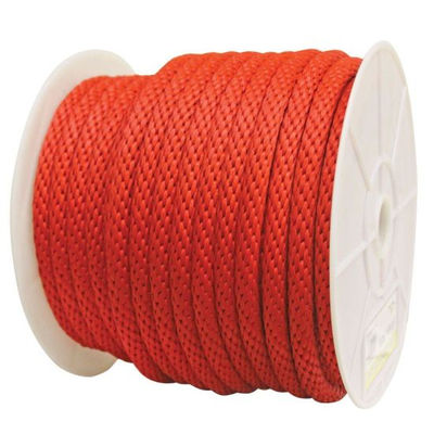 3 tråde rødt PP kabel polypropylen kabel