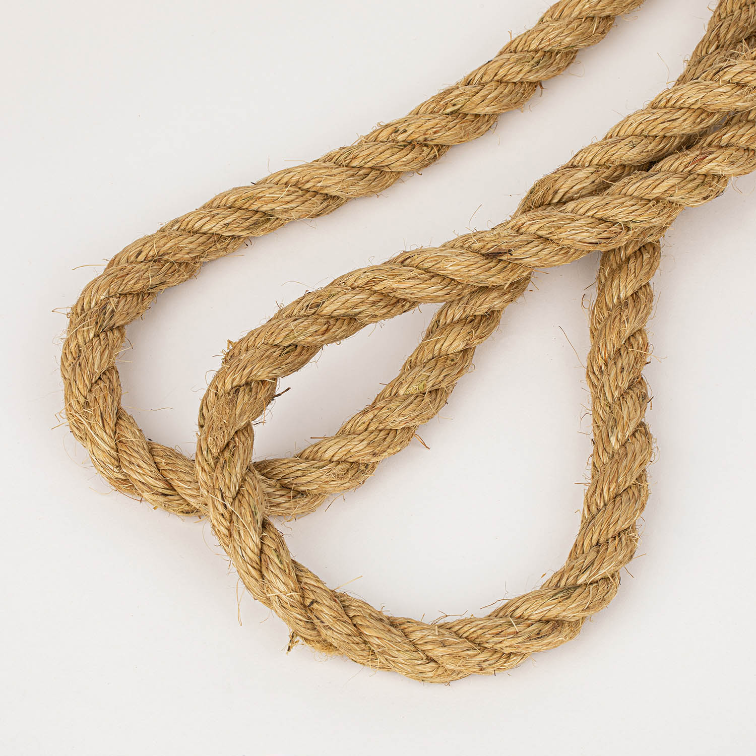 Twist af høj kvalitet 3/4 Strand Natural Color Linen Sisal Twine Rope