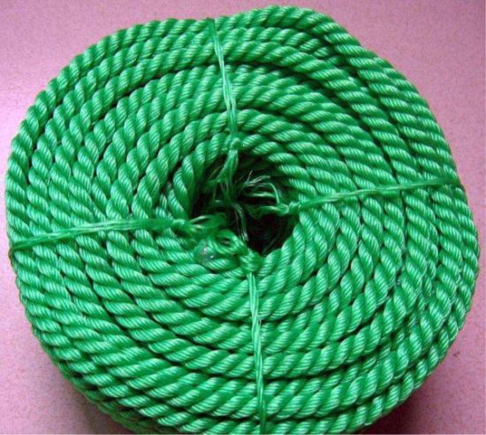 3-streng fiber reb polyethylen reb fortøjning reb grøn